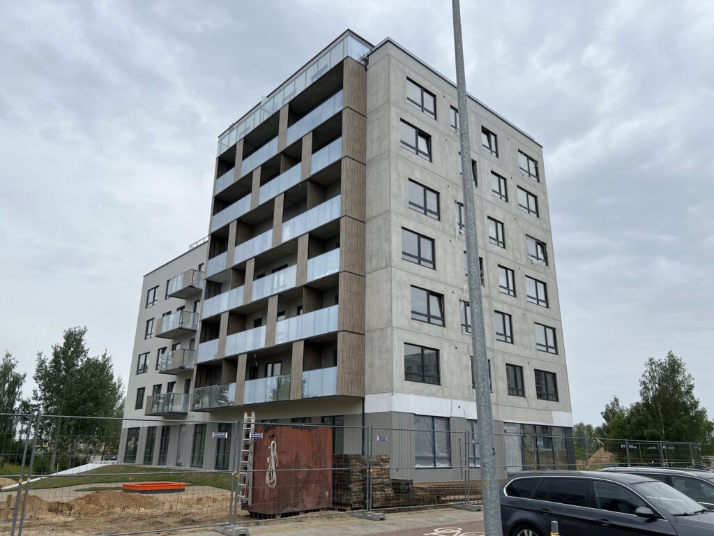 Martyno namai 3 etapas (A korpusas) (M. Mažvydo g. 30) - Multi apartment - construction photos