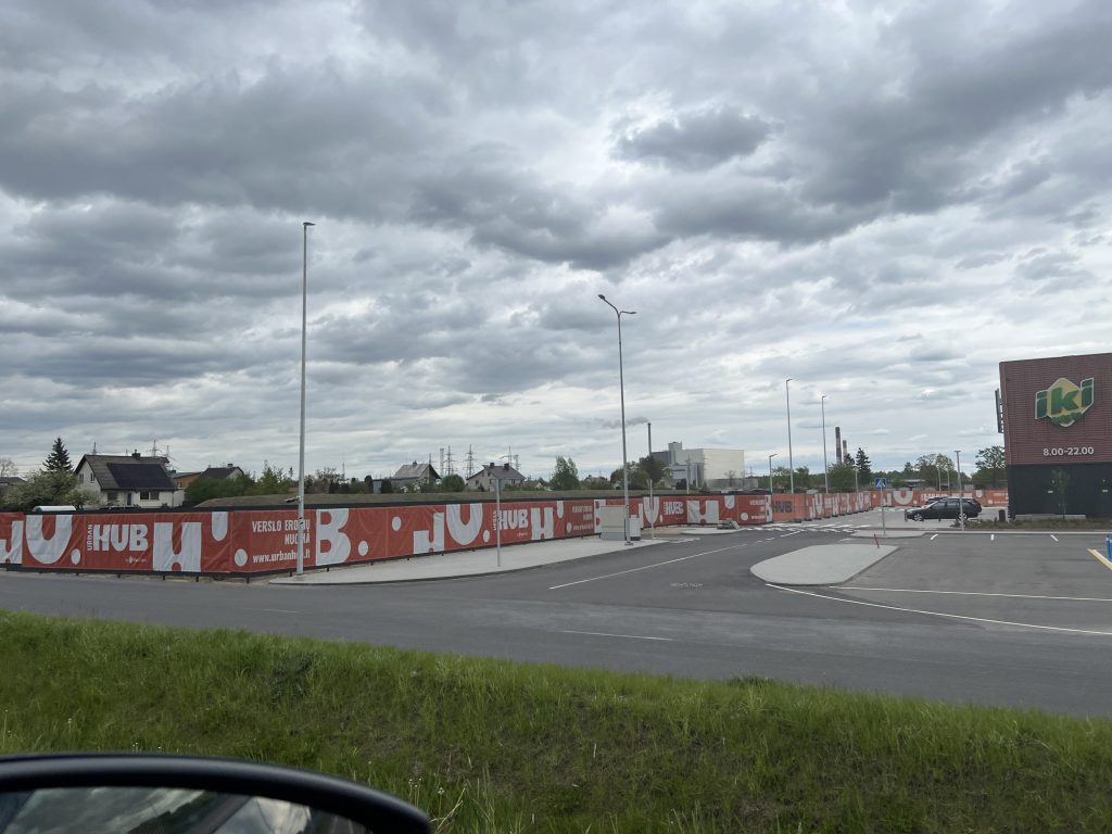 Urban Hub Kaunas 3 etapas (Veterinarų g. 4) - Stock office / Flex space - construction photos