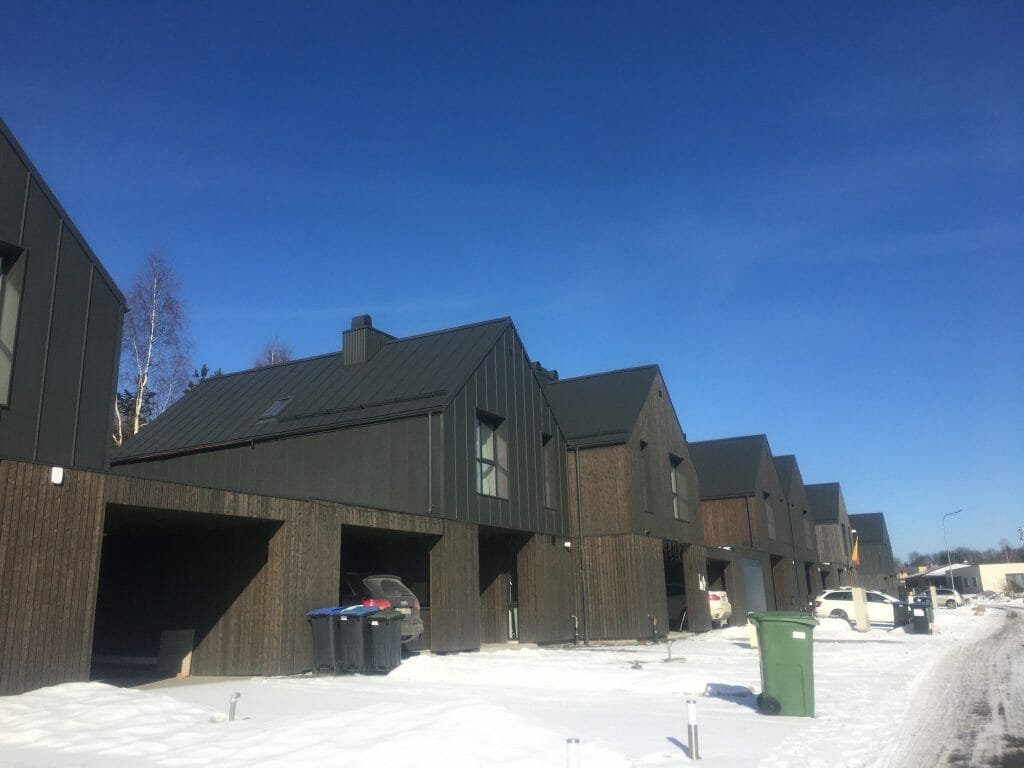 Sostinės parko namai (Šumsko g. 27) - Row housing - construction photos