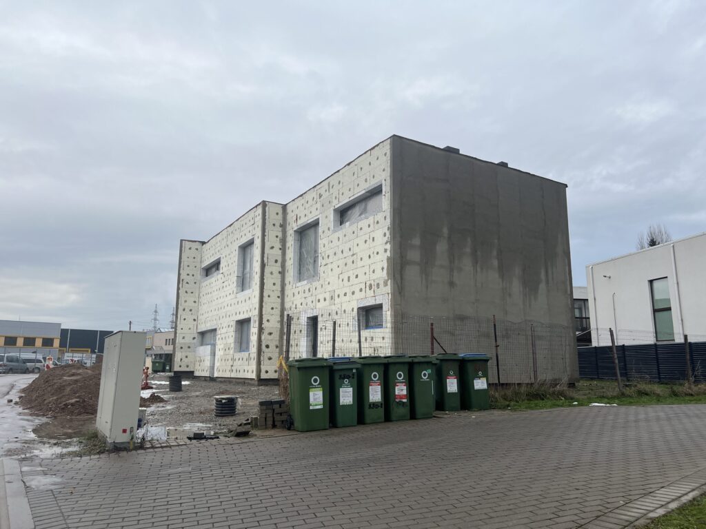 Partizanų g. 81 (Partizanų g. 81) - Row housing - construction photos