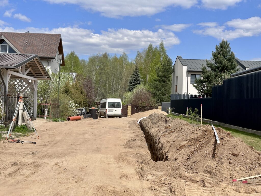 Gailių g. ir P. Snarskio g. atkarpos (Gailių g.) - Road - construction photos