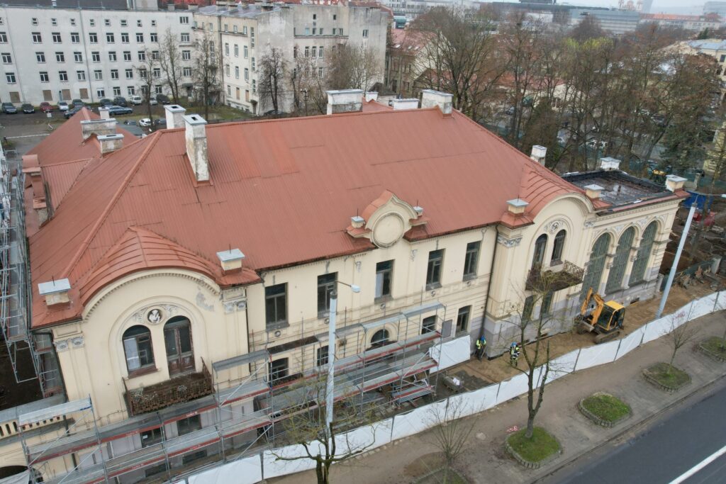 Radvilų valda Žygimantų g. 3 (Žygimantų g. 3) - Office center - construction photos