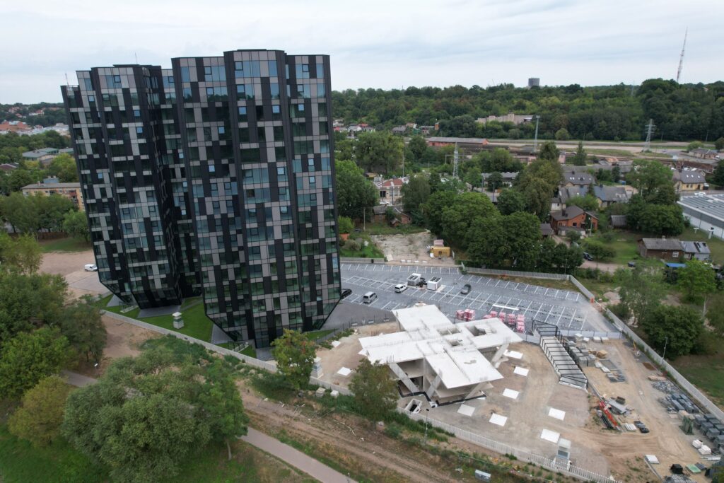 Kaunorama 1 etapas (A ir B namas) (A. Juozapavičiaus pr. 139A) - Multi apartment - construction photos