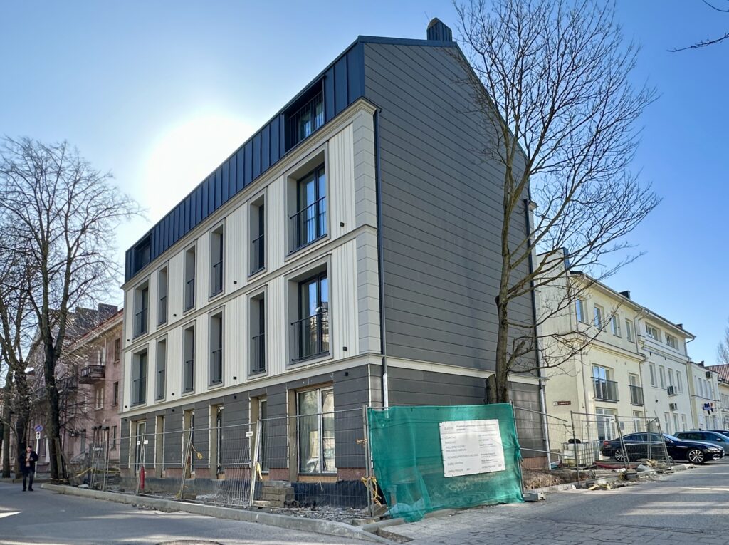 Karoso rezidencija 2 etapas ( J. Karoso g. 21A) - Multi apartment - construction photos