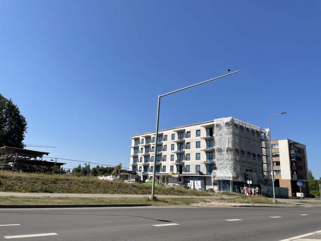 City Stories 1 etapas (A namas) (Pavilnionių g. 32) - Multi apartment - construction photos