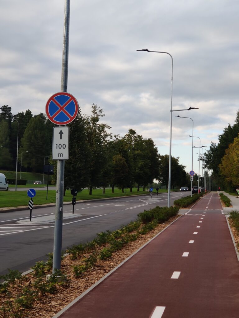 Baltupio g. dviračių takas iki Didlaukio g. (Baltupio g.) - Bike path - construction photos