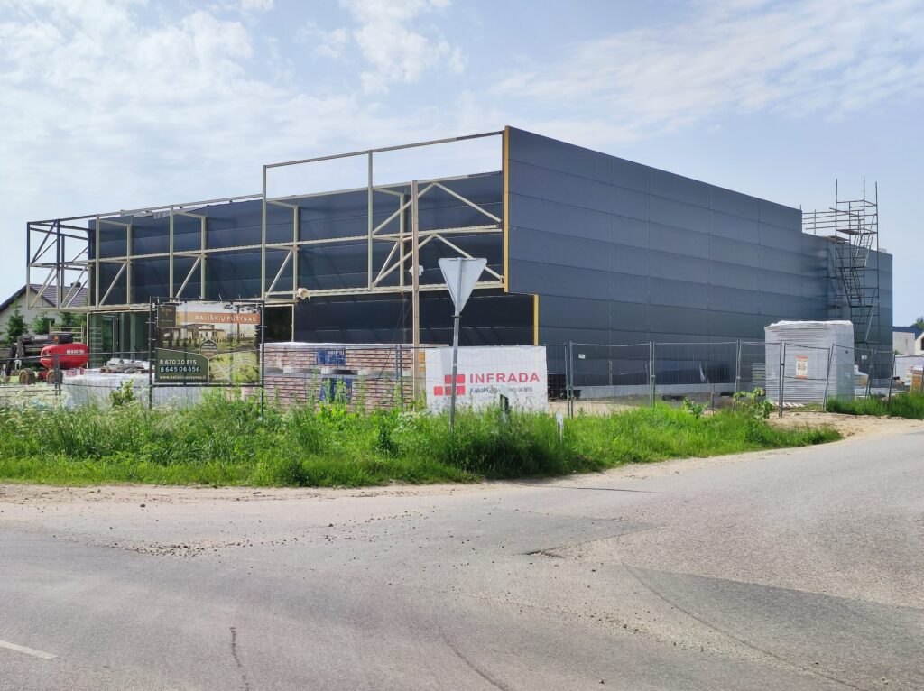 Rimi Lentvario g. 61A (Lentvario g. 61A) - Food store - construction photos