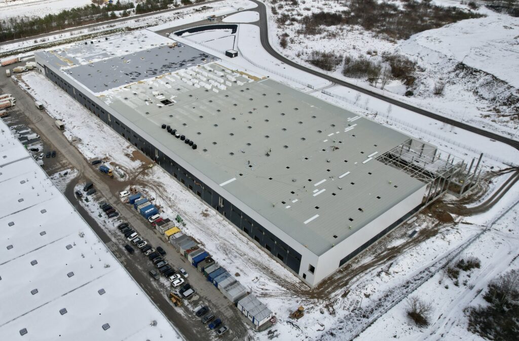 J55 logistikos centras 1 etapas (Jočionių g. 55) - Warehouse / Distribution center - construction photos