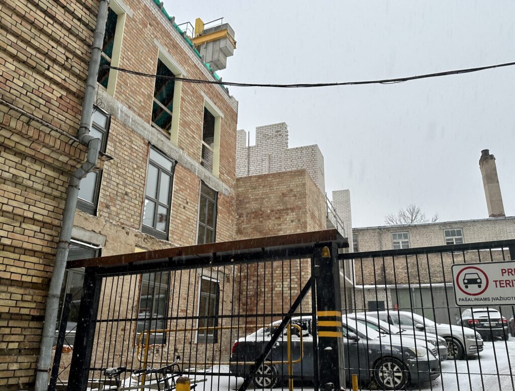 Totorių sodas (Totorių g. 13) - Multi apartment - construction photos