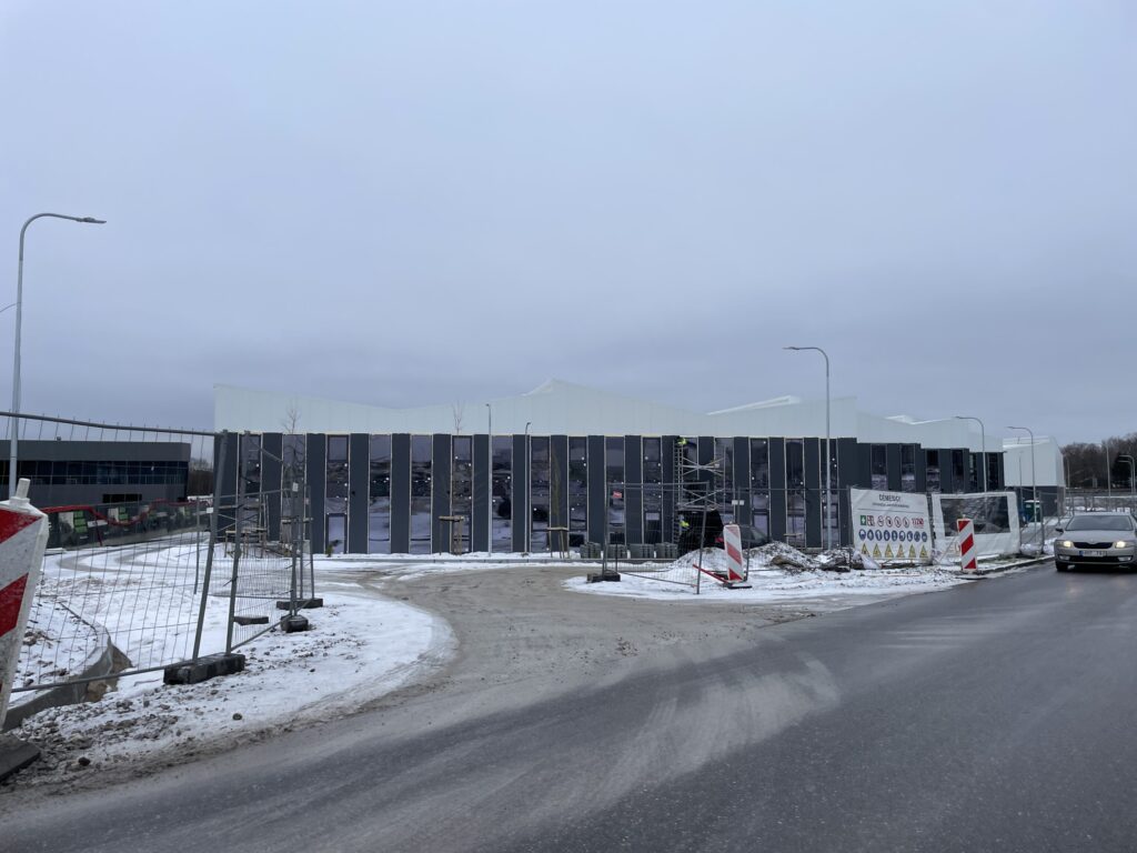 Stockholm (B. Brazdžionio g. 25A) - Shopping center - construction photos