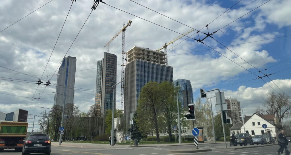 FLOW (Lvovo g. 21A) - Office center - construction photos