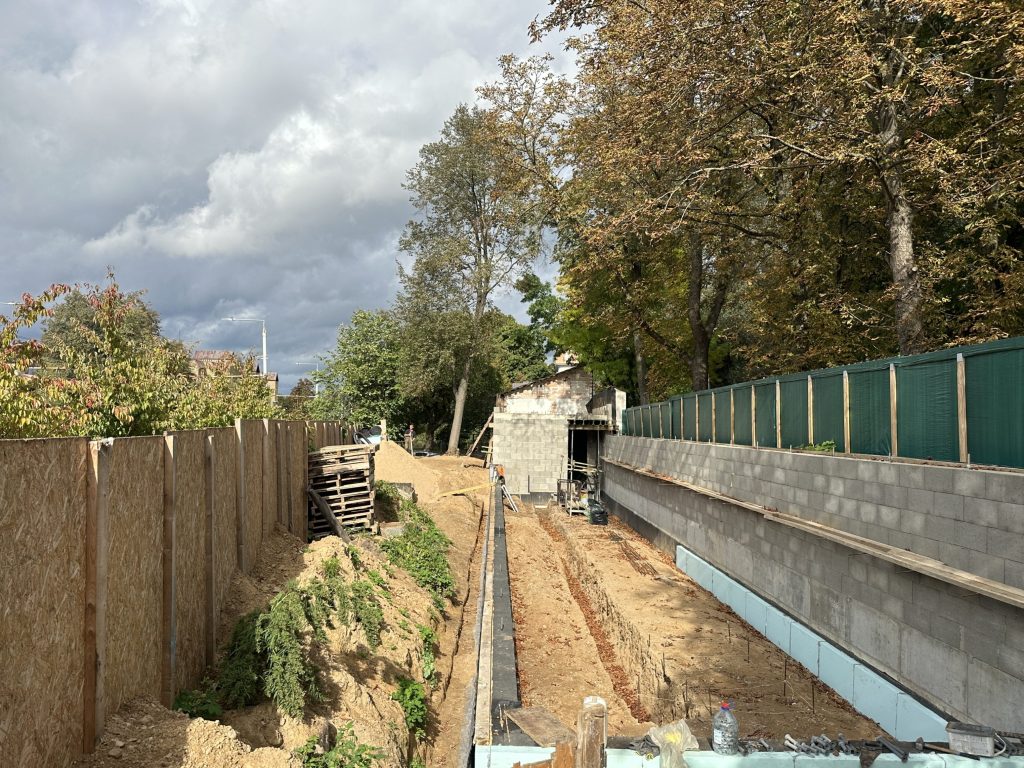 Antakalnio g. 13 (Antakalnio g. 13) - Private house community - construction photos