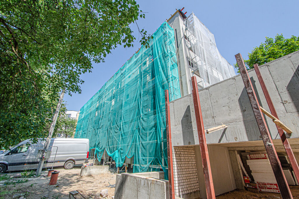 Lūšių 19 (Lūšių g. 19) - Row housing - construction photos