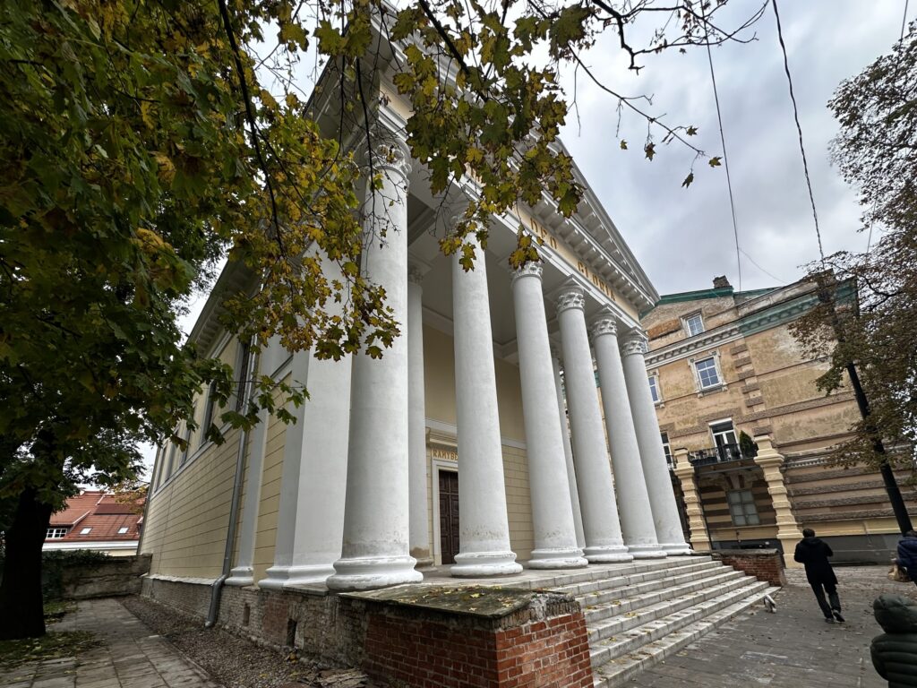 Evangelikų Reformatų bažnyčios komplekso rekonstrukcija (Pylimo g. 18) - Cultural center - construction photos