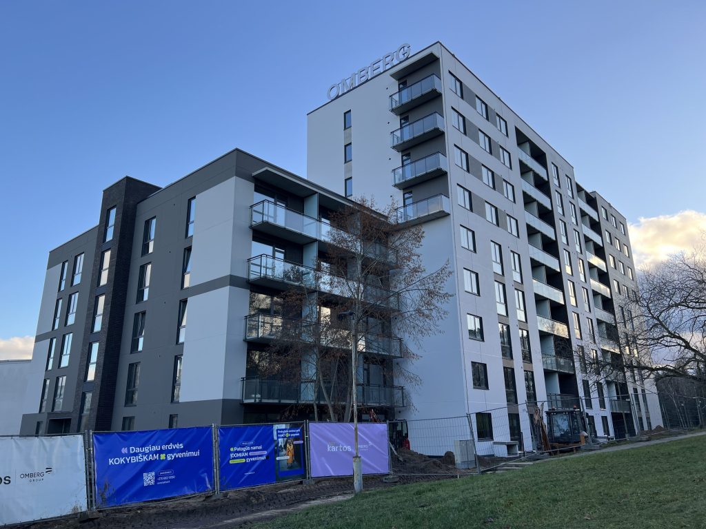 YZY Kartos (Sudervės kel. 3) - Multi apartment - construction photos