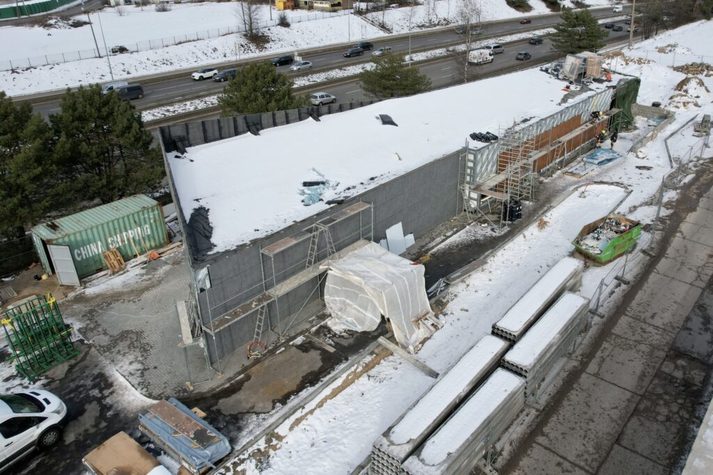 Hesburger Gariūnų aklg. 4 (Gariūnų aklg. 4) - Food services - construction photos