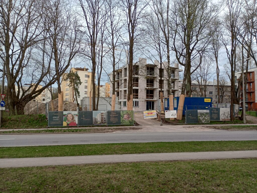 Parka kvartāls 2 kārta (Mazā Stērstu 6) - Multi apartment - construction photos