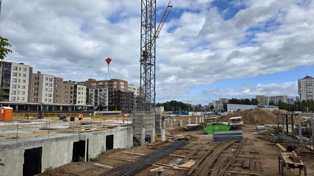 Just-in 1 etapas (A, B, C) (Justiniškių g. 126) - Daugiabutis - statybų nuotraukos