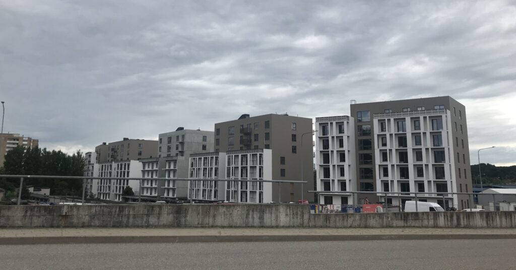 Go Life (Vito Gerulaičio g. 4, Ozo g. 6B) - Daugiabutis - statybų nuotraukos