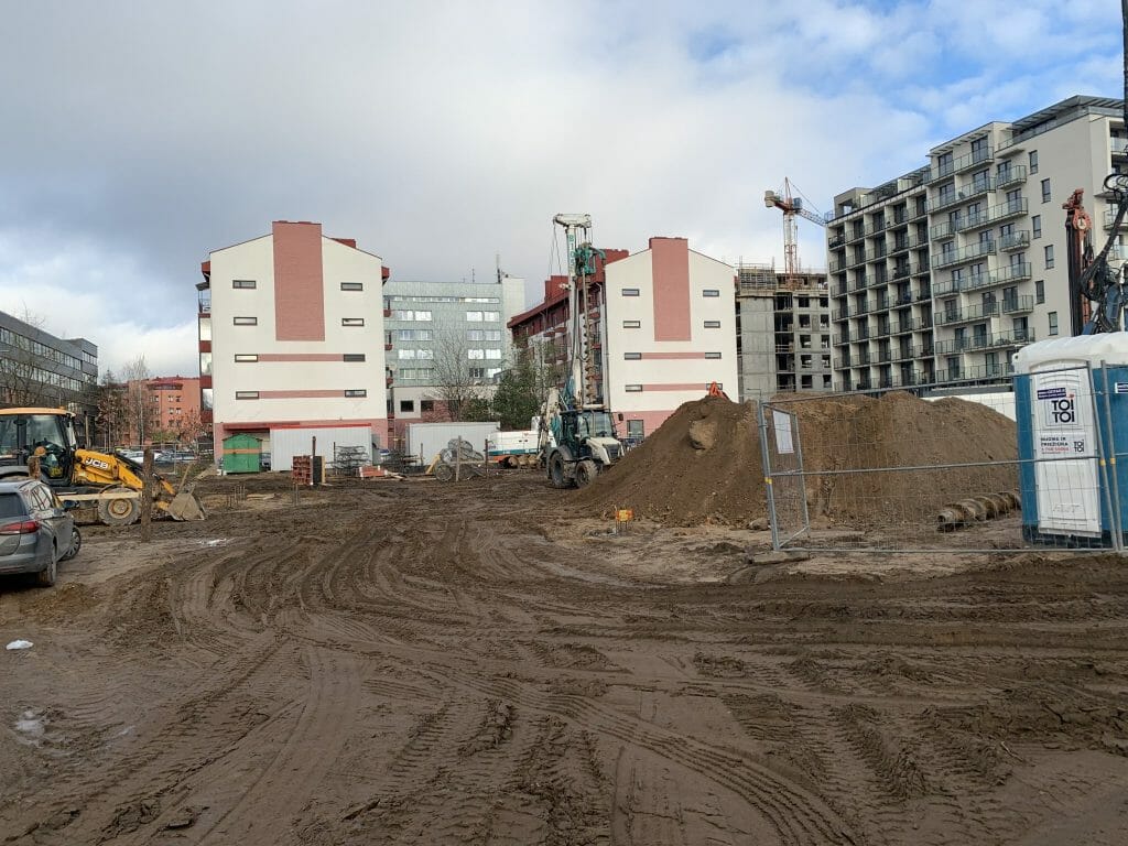 Aurea home (Giedraičių g. 56) - Multi apartment - construction photos