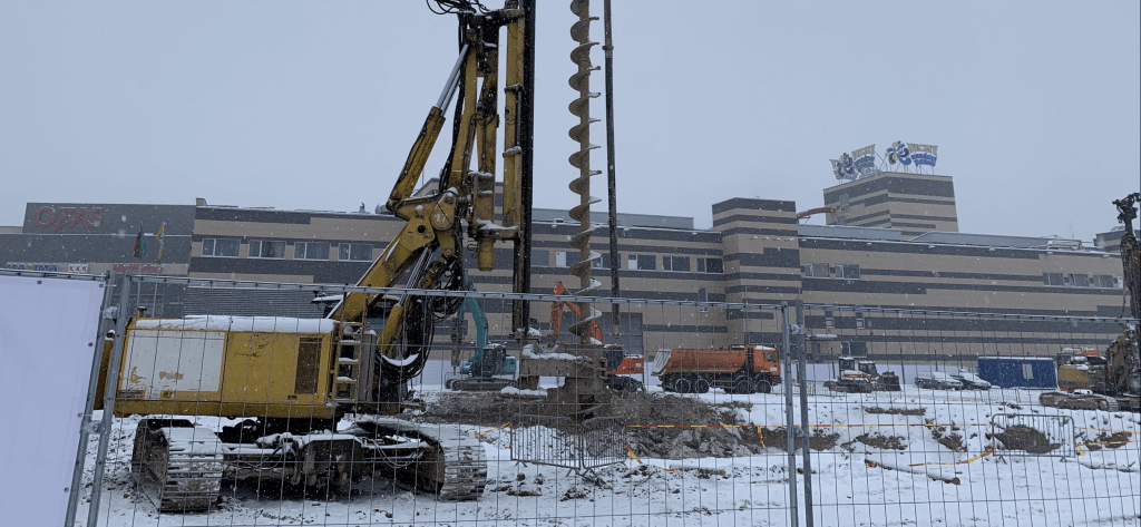 Nova (Vito Gerulaičio g. 18) - Office center - construction photos