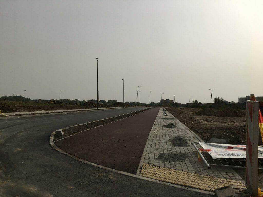 Aleksoto inovacijų pramonės parkas (Europos pr. 27) - Street - construction photos