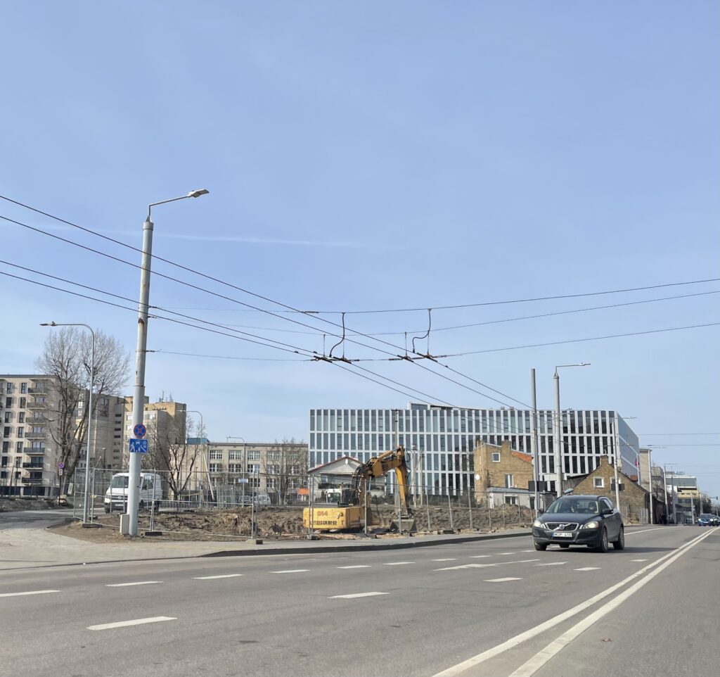 Uptown Park 2 (Švitrigailos g. 19, 21, 23) - Office center - construction photos