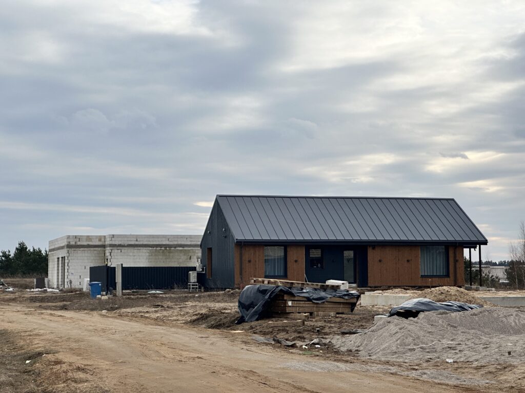 Fabriko g. namai (Fabriko g. 37, 37B, 37E, 37F, 37G,) - Row housing - construction photos