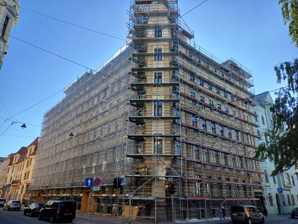 Skolas iela 13 (Skolas iela 13) - Multi apartment - construction photos