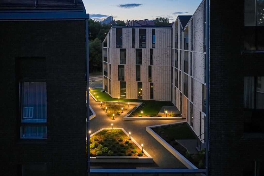 PAUPYS 1 etapas (Aukštaičių g. 4, 8) - Daugiabutis - statybų nuotraukos