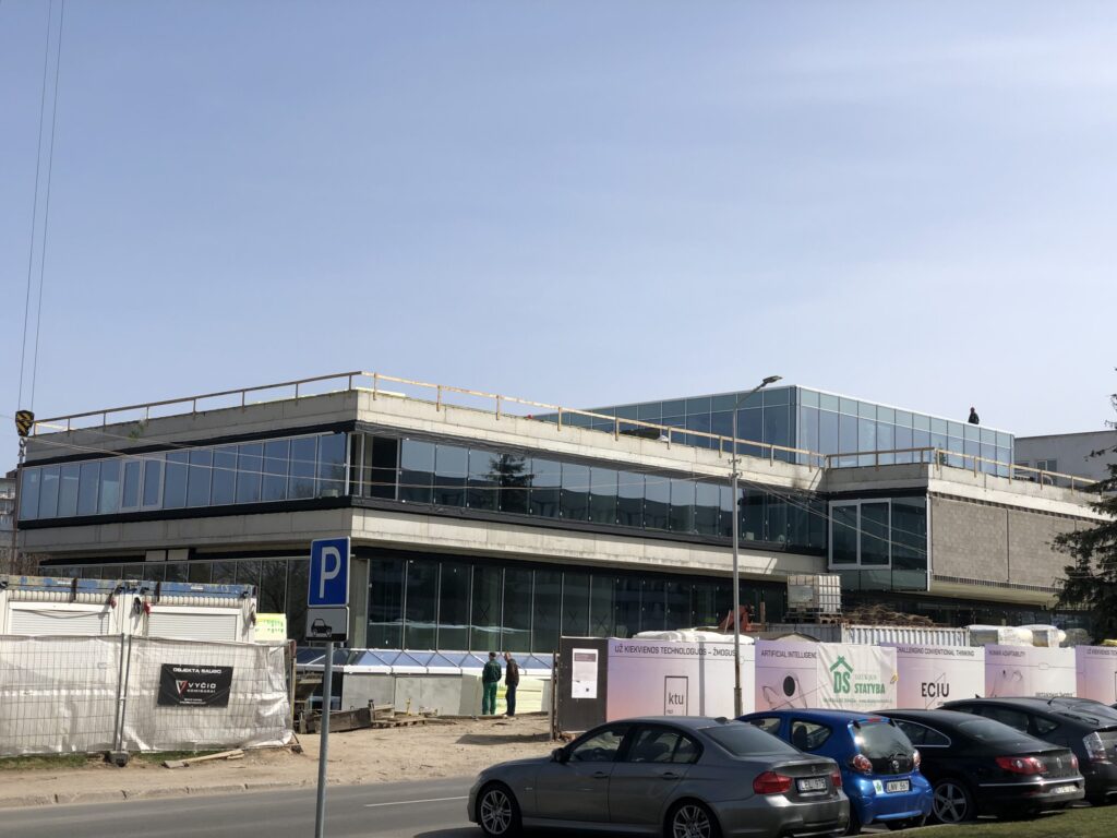 M-LAB (Studentų g. 63A) - Higher education - construction photos