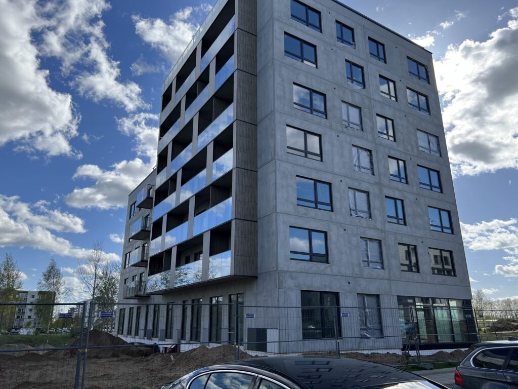 Martyno namai 3 etapas (A korpusas) (M. Mažvydo g. 30) - Multi apartment - construction photos