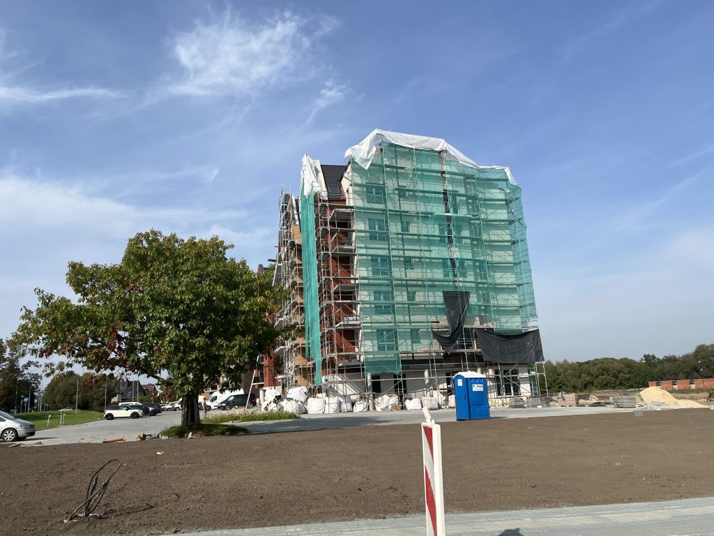 Klaipėdos Holivudas 2 etapas (J, I, H namai) (Kretingos g. 10) - Daugiabutis - statybų nuotraukos