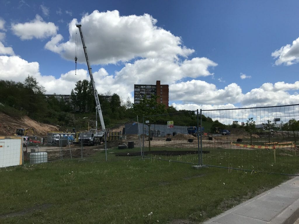 Circle K degalinė Prūsų g. (Prūsų g. 26A) - Degalinė - statybų nuotraukos