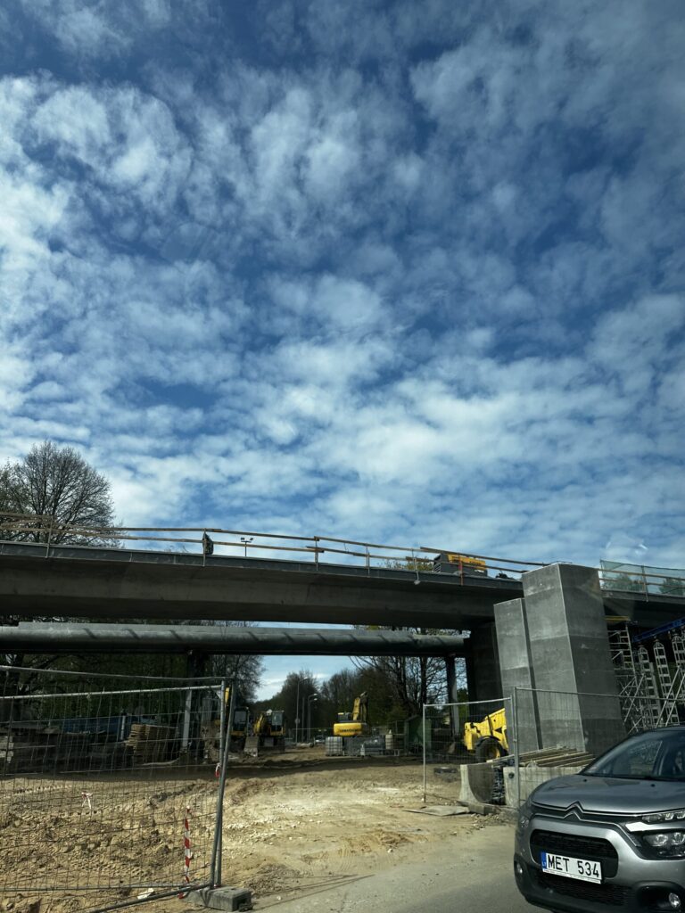 Brasas pārvada pārbūve (Miera iela) - Bridge - construction photos