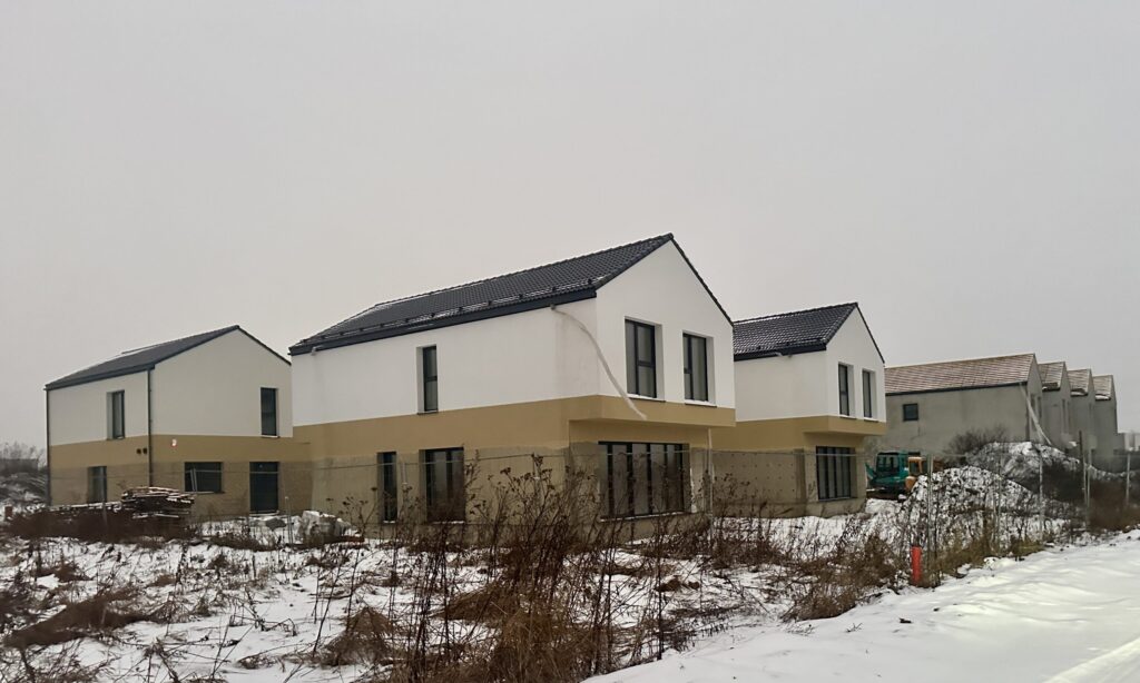 Kalnėnų namai (Keltų g. 10, 12, 18) - Row housing - construction photos