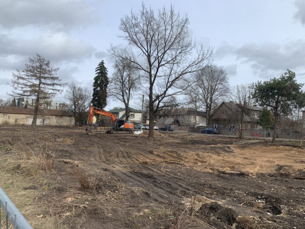 Šnipiškių solo (Veprių g. 4) - Daudzdzīvokļu nams - būvdarbu attēli