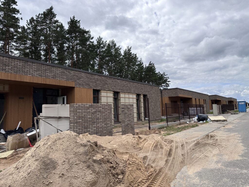 Norkų g. 7, 9, 11, 13 (Norkų g. 7, 9, 11, 13) - Private house community - construction photos