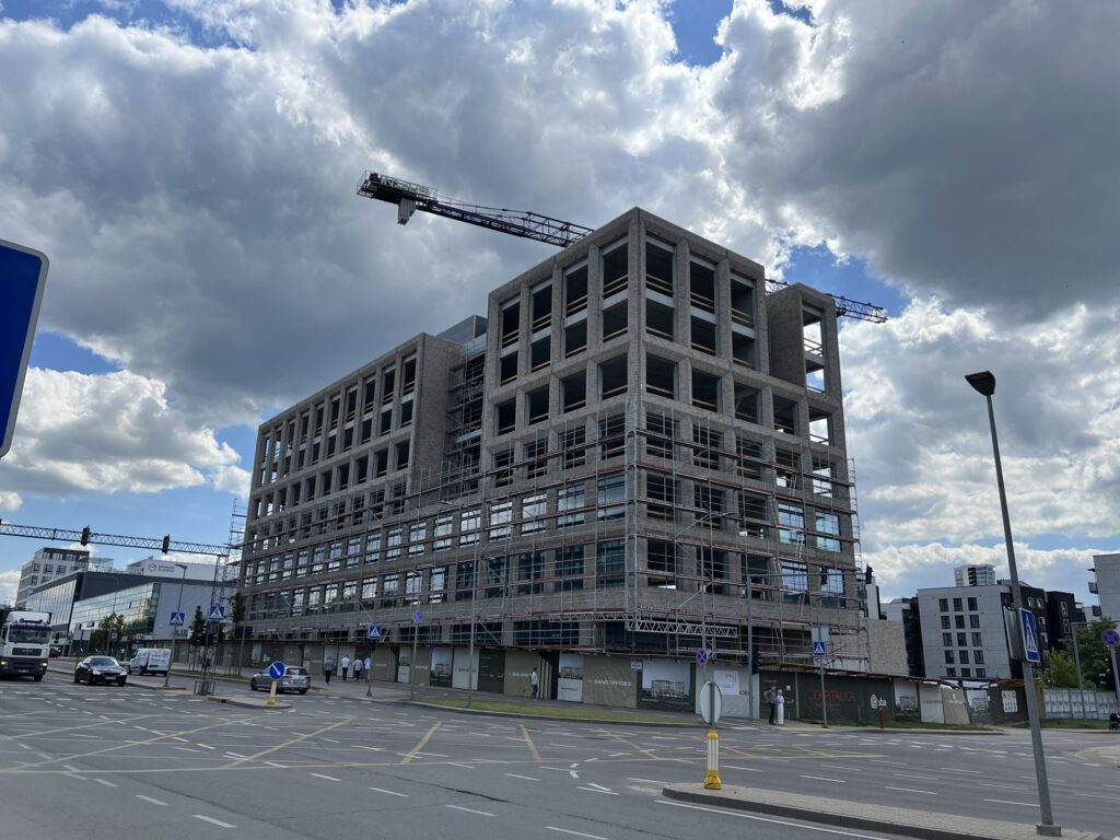 Sand Offices (Žalgirio g. 114) - Office center - construction photos