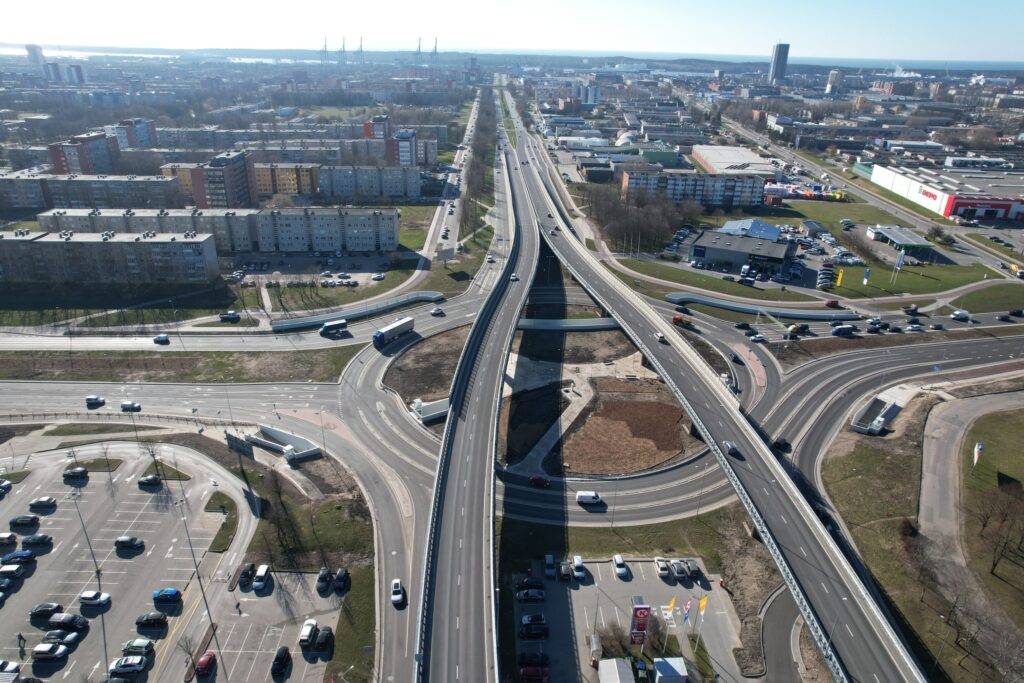Baltijos pr. žiedinė sankryža (Baltijos pr., Šilutės pl.) - Road - construction photos