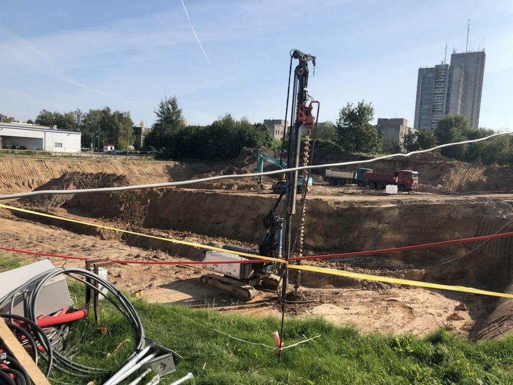 Skylum 1 etapas (Viršilų g. 6) - Daugiabutis - statybų nuotraukos