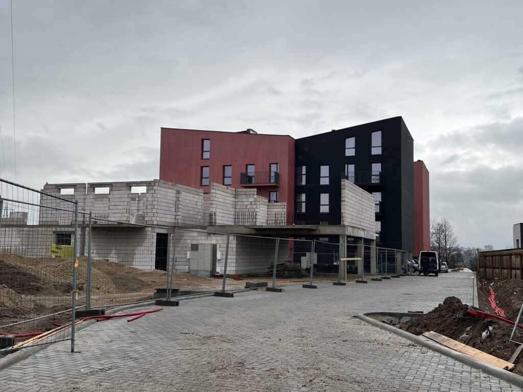 Naujapilis 1 etapas (Amsterdamas, Atėnai, Lisabona) (Žeimenos g. 147) - Multi apartment - construction photos