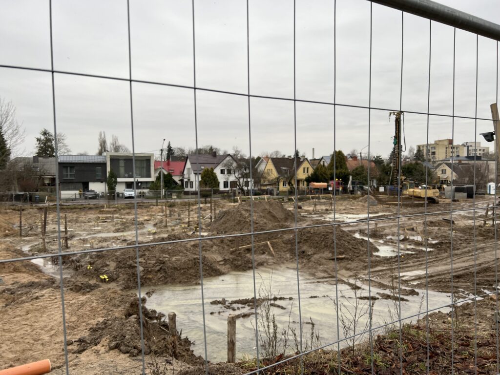 Pagyvenusių žmonių poilsio namai (Latgalių g.) - Specialized care center - construction photos