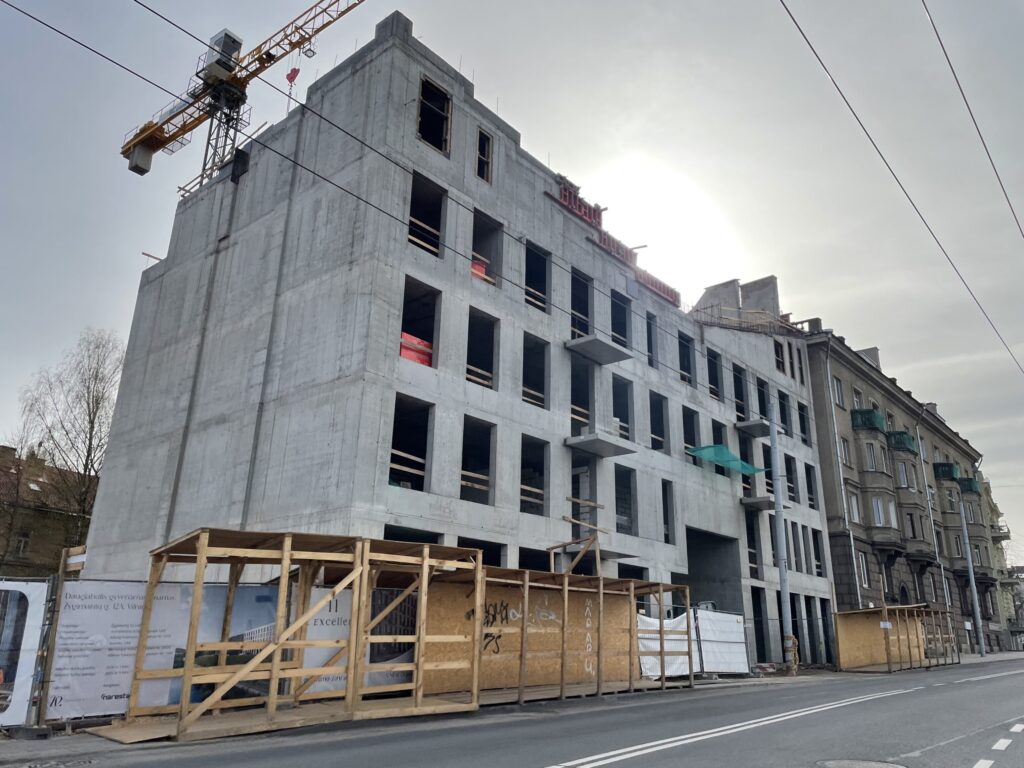 Bellini (Žygimantų g. 13) - Multi apartment - construction photos