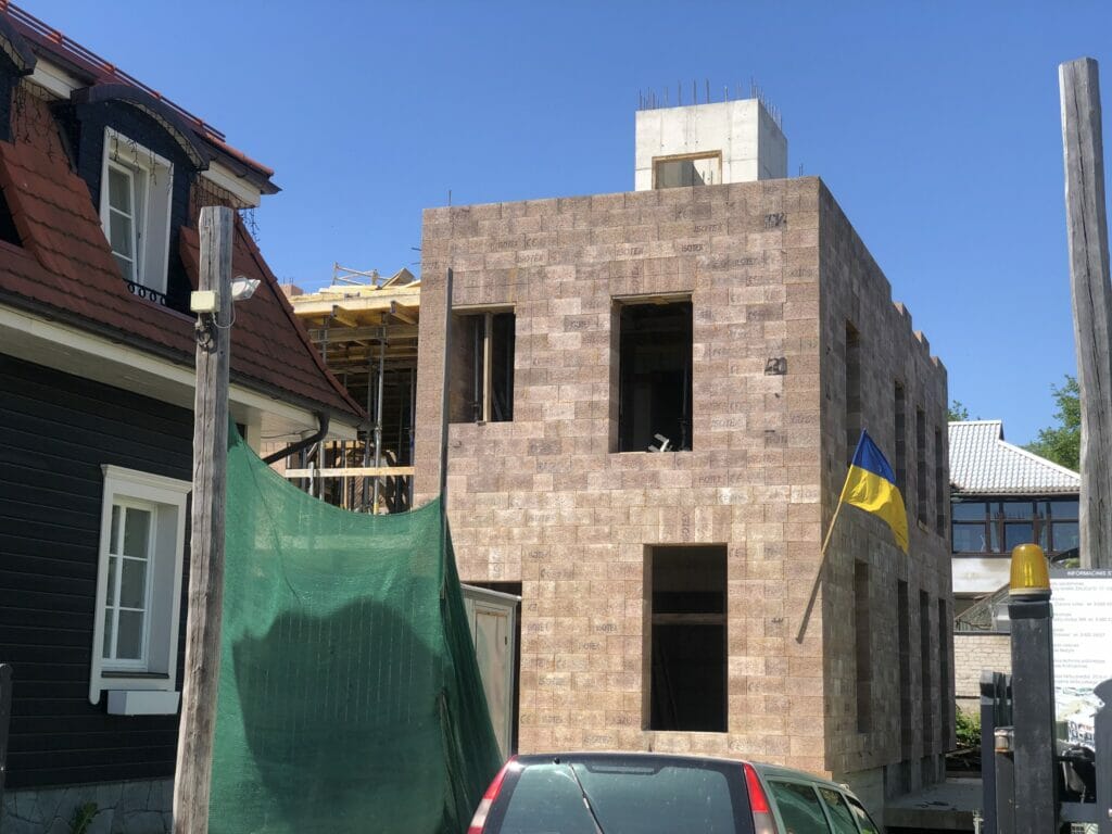 Žalioji g. 17 (Žalioji g. 17) - Hotel, Multi apartment - construction photos