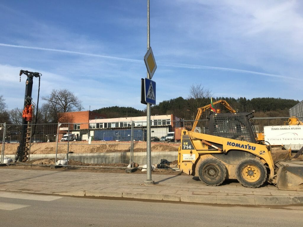 CORE (Ukmergės g. 126) - Office center - construction photos