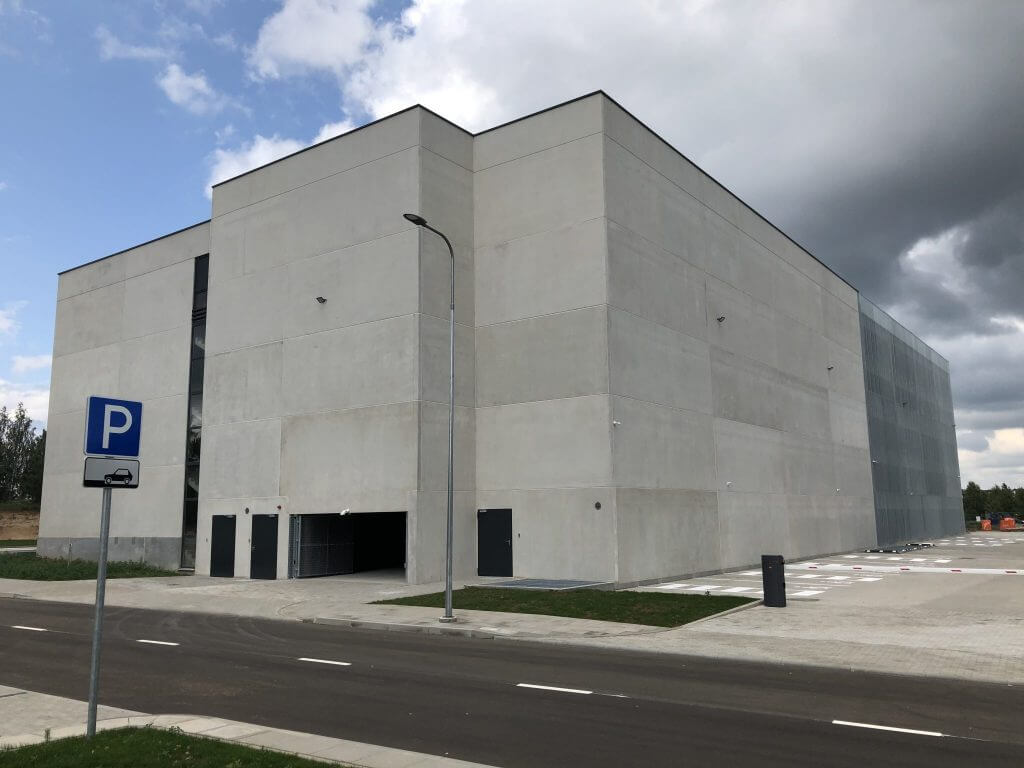 Stovėjimo aikštelė Karaliaučiaus g. (Karaliaučiaus g. 26) - Parking facility - construction photos