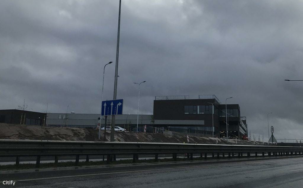 Pašilaičiai PC (Pavilnionių g. 55) - Tirdzniecības centrs - būvdarbu attēli