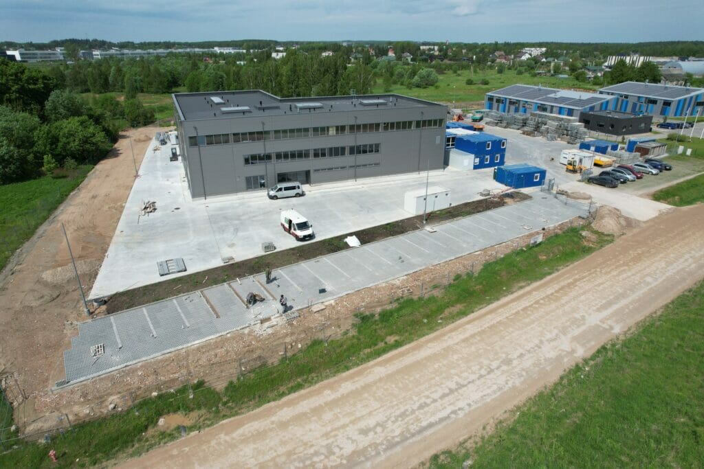 "GOTAS" administracinis (Nesvyžiaus g. 8) - Office center - construction photos