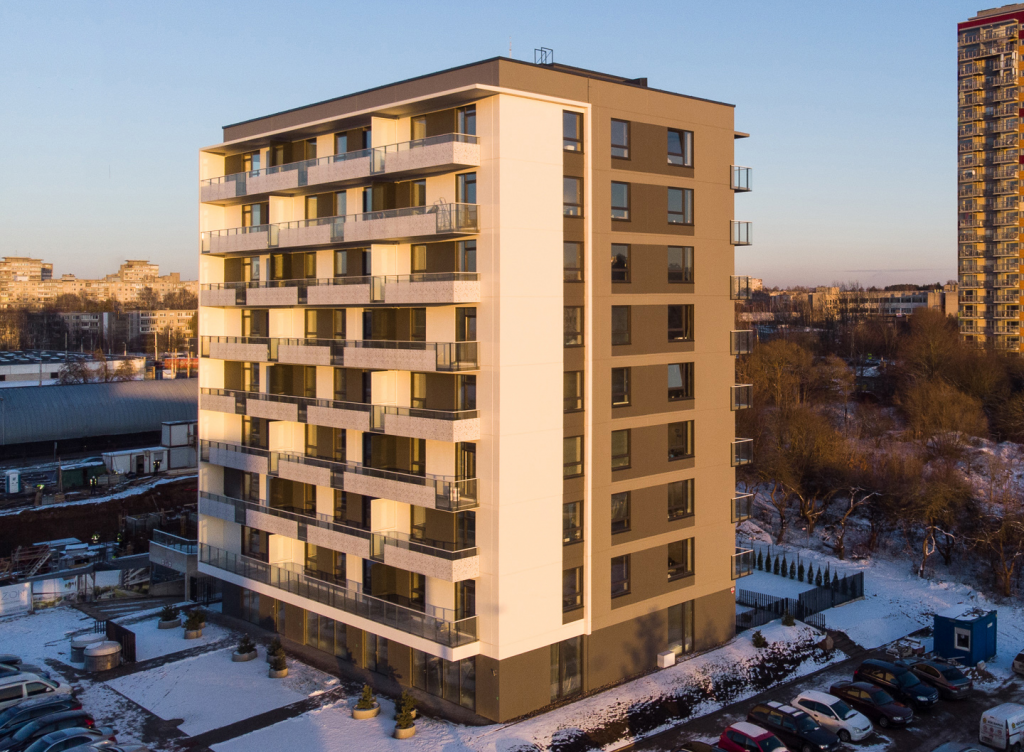Horizon (Viršuliškių skg. 58) - Multi apartment - construction photos